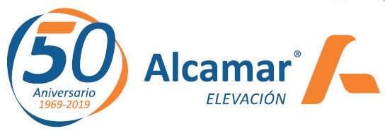 Logo 50 aniversario de ALCAMAR
