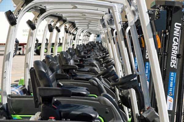 Carretillas elevadoras en stock