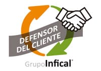 Logotipo del Defensor del cliente de Grupo INFICAL